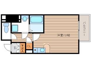 エイペックス松屋町ヴァンデュールの物件間取画像